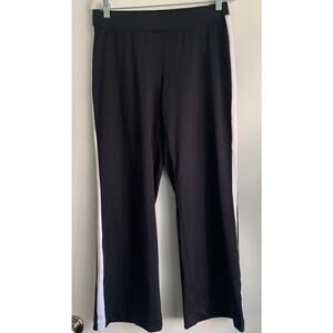 Style & Co Sport Black With White Stripes Active Wear Pants Women’s Size S